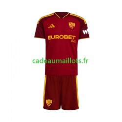 AS Rome Maillot avec flocage Domicile 2026-2027 ,Tenue Enfant MC