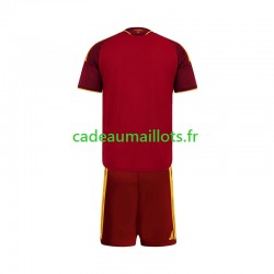 AS Rome Maillot avec flocage Domicile 2026-2027 ,Tenue Enfant MC