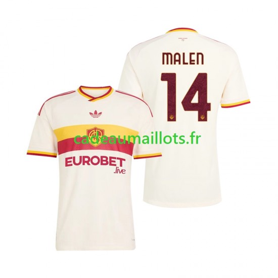 AS Rome Maillot avec flocage Donyell Malen 14 Extérieur 2026-2027 ,Homme MC AS Rome Maillot avec flocage Donyell Malen 14 Extérieur 2026-2027 ,Homme MC