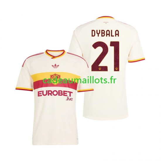 AS Rome Maillot avec flocage Paulo Dybala 21 Extérieur 2026-2027 ,Homme MC