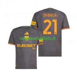 AS Rome Maillot avec flocage Paulo Dybala 21 3ème 2026-2027 ,Homme MC