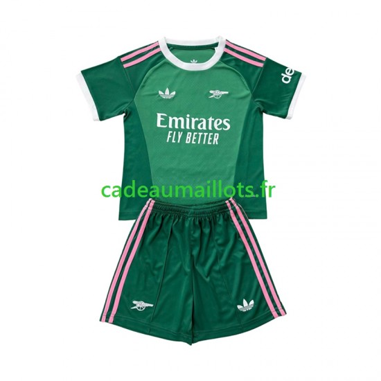 Arsenal Maillot avec flocage Gardien 3ème 2026-2027 ,Tenue Enfant MC
