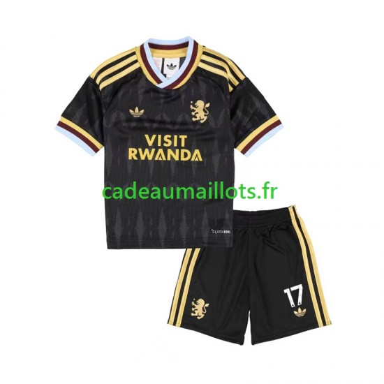 Aston Villa Maillot avec flocage Alejandro Garnacho 17 Extérieur 2026-2027 ,Tenue Enfant MC