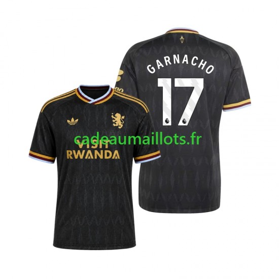 Aston Villa Maillot avec flocage Alejandro Garnacho 17 Extérieur 2026-2027 ,Homme MC