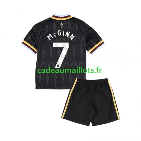 Aston Villa Maillot avec flocage John McGinn 7 Extérieur 2026-2027 ,Tenue Enfant MC