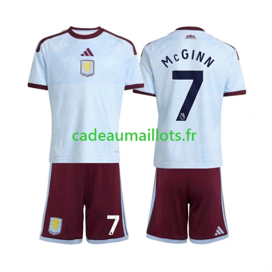 Aston Villa Maillot avec flocage John McGinn 7 3ème 2026-2027 ,Tenue Enfant MC