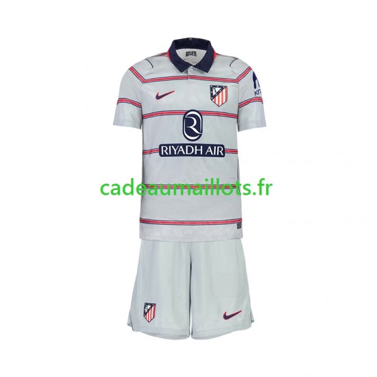 Atlético Madrid Maillot avec flocage 3ème 2026-2027 ,Tenue Enfant MC