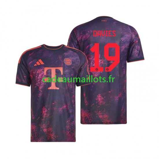 Bayern Munich Maillot avec flocage Alphonso Davies 19 3ème 2026-2027 ,Homme MC