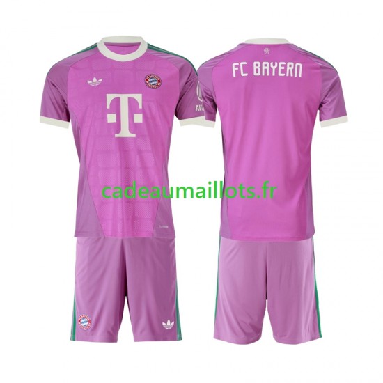 Bayern Munich Maillot avec flocage Gardien 3ème 2026-2027 ,Tenue Enfant MC
