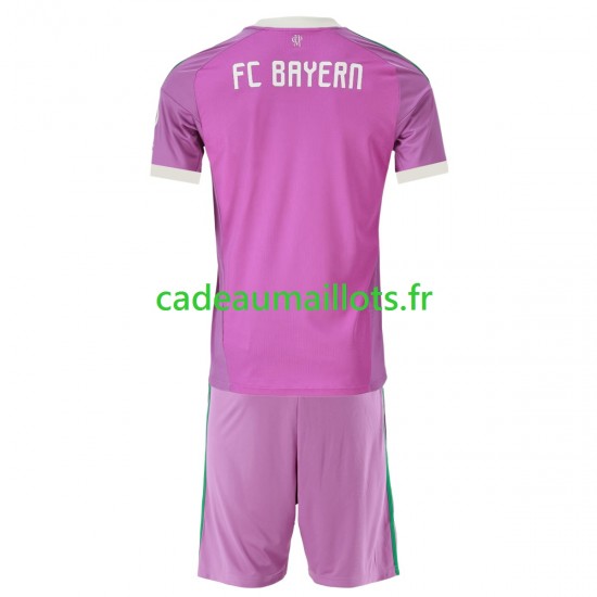 Bayern Munich Maillot avec flocage Gardien 3ème 2026-2027 ,Tenue Enfant MC