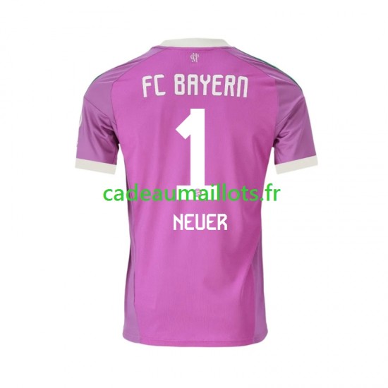 Bayern Munich Maillot avec flocage Manuel Neuer 1 Gardien 3ème 2026-2027 ,Homme MC