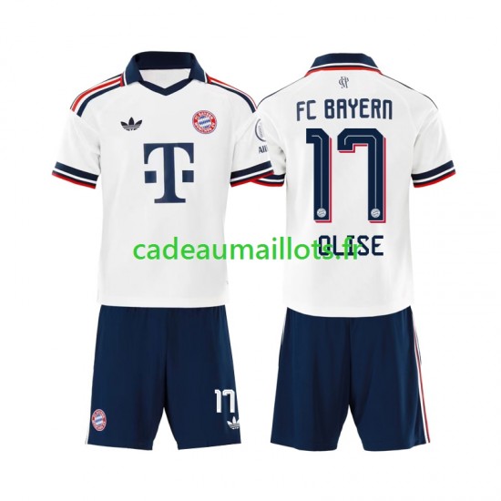 Bayern Munich Maillot avec flocage Michael Olise 17 Extérieur 2026-2027 ,Tenue Enfant MC