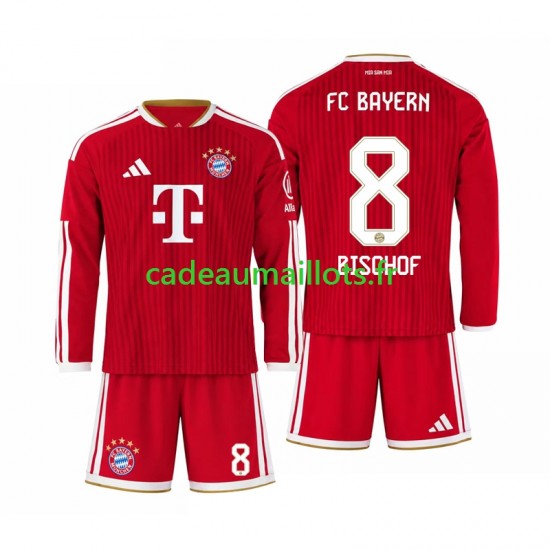 Bayern Munich Maillot avec flocage Tom Bischof 8 Domicile 2026-2027 ,Tenue Enfant ML