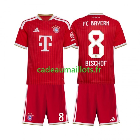 Bayern Munich Maillot avec flocage Tom Bischof 8 Domicile 2026-2027 ,Tenue Enfant MC