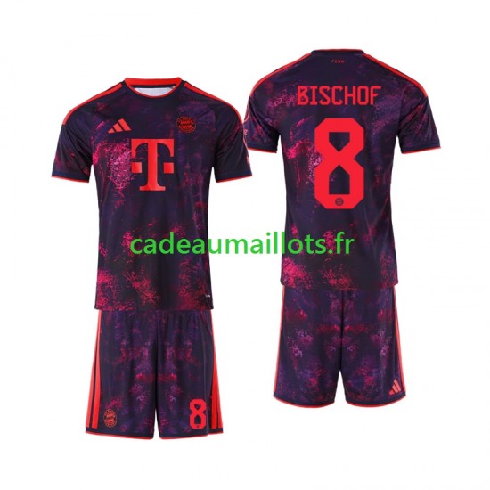 Bayern Munich Maillot avec flocage Tom Bischof 8 3ème 2026-2027 ,Tenue Enfant MC