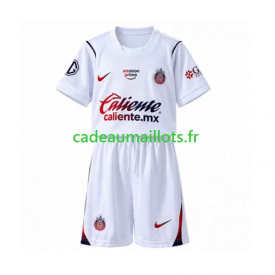 Deportivo Guadalajara Maillot avec flocage Extérieur 2026-2027 ,Tenue Enfant MC