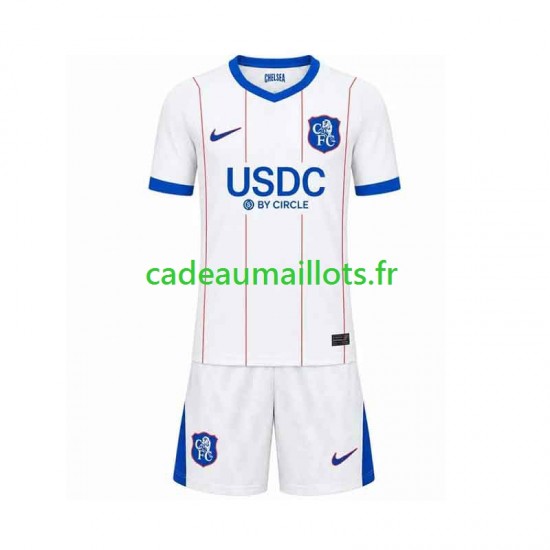 Chelsea Maillot avec flocage 3ème 2026-2027 ,Tenue Enfant MC