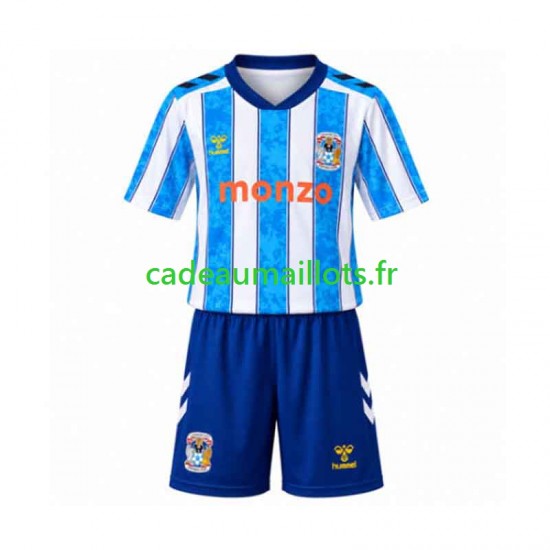 Maillot avec flocage Coventry City Domicile 2026-2027 ,Tenue Enfant MC