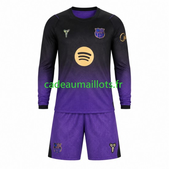 FC Barcelone Maillot avec flocage Extérieur 2026-2027 ,Tenue Enfant ML