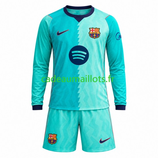 FC Barcelone Maillot avec flocage 3ème 2026-2027 ,Tenue Enfant ML