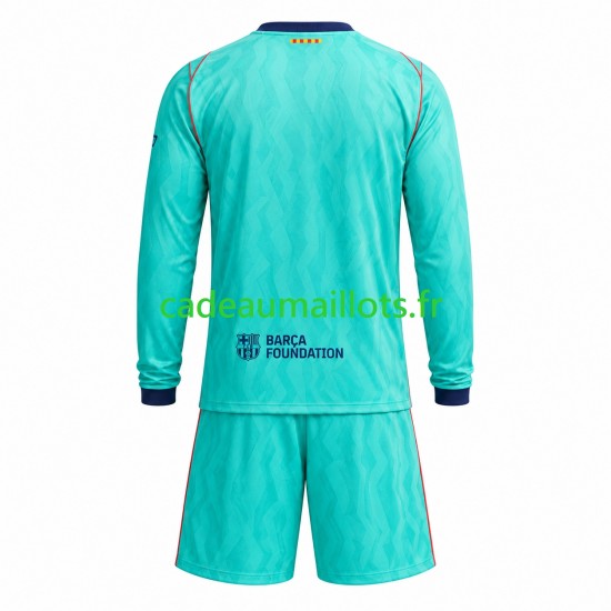 FC Barcelone Maillot avec flocage 3ème 2026-2027 ,Tenue Enfant ML