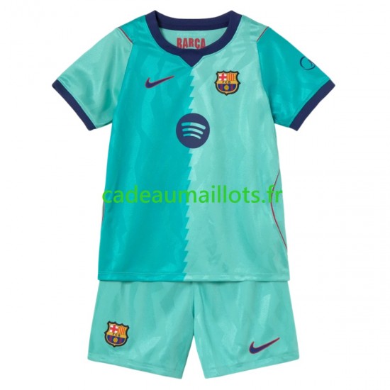 FC Barcelone Maillot avec flocage 3ème 2026-2027 ,Tenue Enfant MC
