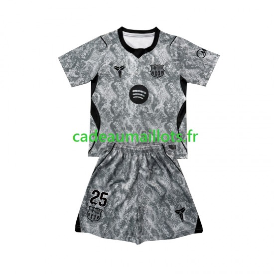 FC Barcelone Maillot avec flocage Dominik Livakovic 25 Gardien Extérieur 2026-2027 ,Tenue Enfant MC