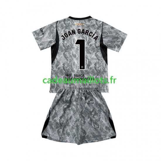 FC Barcelone Maillot avec flocage Joan Garcia 1 Gardien Extérieur 2026-2027 ,Tenue Enfant MC