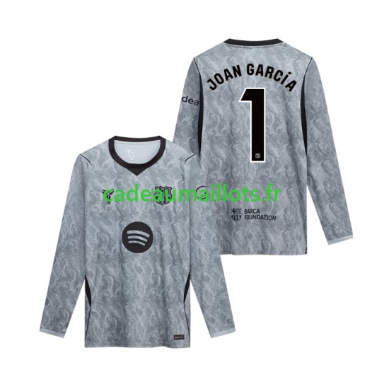 FC Barcelone Maillot avec flocage Joan Garcia 1 Gardien Extérieur 2026-2027 ,Homme ML