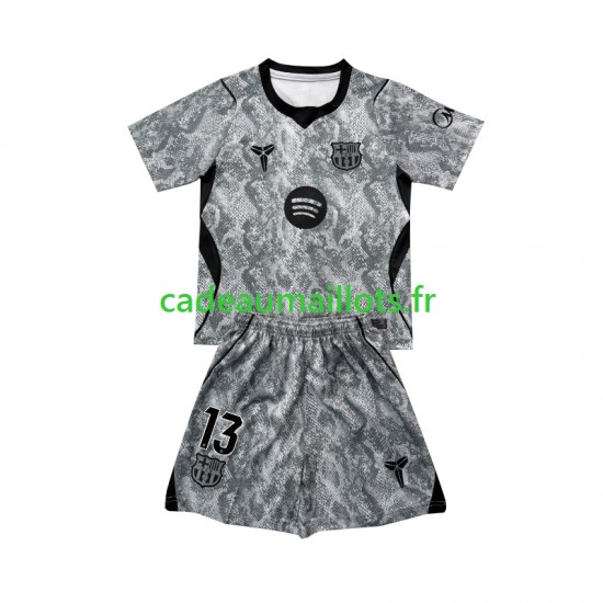 FC Barcelone Maillot avec flocage Wojciech Szczesny 13 Gardien Extérieur 2026-2027 ,Tenue Enfant MC