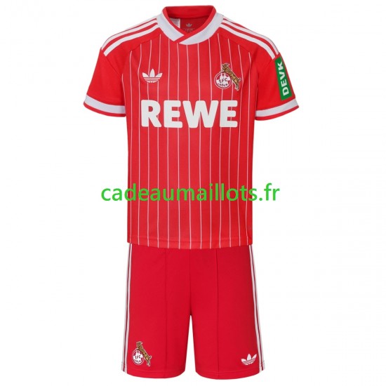 FC Cologne Maillot avec flocage 3ème 2026-2027 ,Tenue Enfant MC