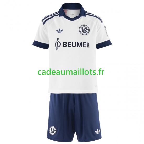 FC Schalke 04 Maillot avec flocage Extérieur 2026-2027 ,Tenue Enfant MC