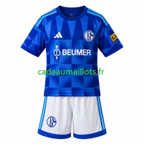 FC Schalke 04 Maillot avec flocage Domicile 2026-2027 ,Tenue Enfant MC