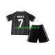Allemagne Maillot avec flocage Kai Havertz 7 3ème 2026 ,Tenue Enfant MC