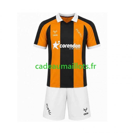 Hull City Maillot avec flocage Domicile 2026-2027 ,Tenue Enfant MC