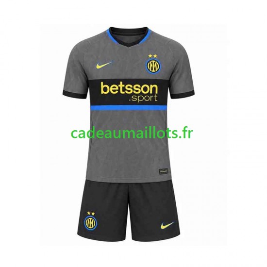 Inter Milan Maillot avec flocage 3ème 2026-2027 ,Tenue Enfant MC