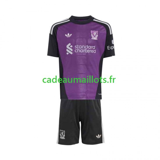 Liverpool Maillot avec flocage Gardien Extérieur 2026-2027 ,Tenue Enfant MC