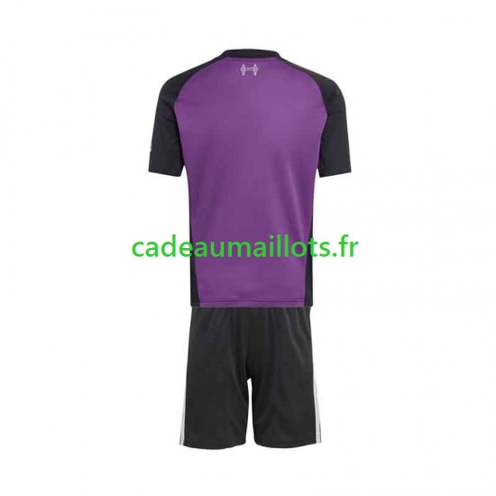 Liverpool Maillot avec flocage Gardien Extérieur 2026-2027 ,Tenue Enfant MC