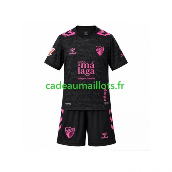 Málaga CF Maillot avec flocage 3ème 2026-2027 ,Tenue Enfant MC