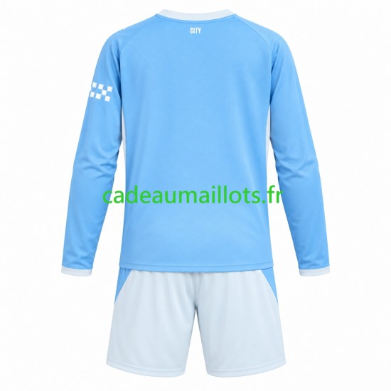Manchester City Maillot avec flocage Domicile 2026-2027 ,Tenue Enfant ML