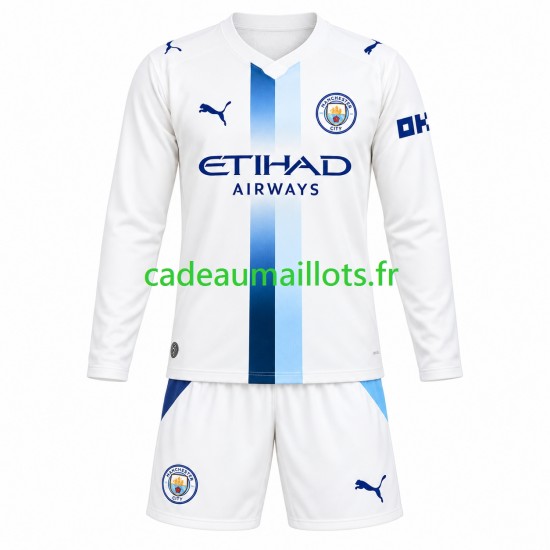 Manchester City Maillot avec flocage 3ème 2026-2027 ,Tenue Enfant ML