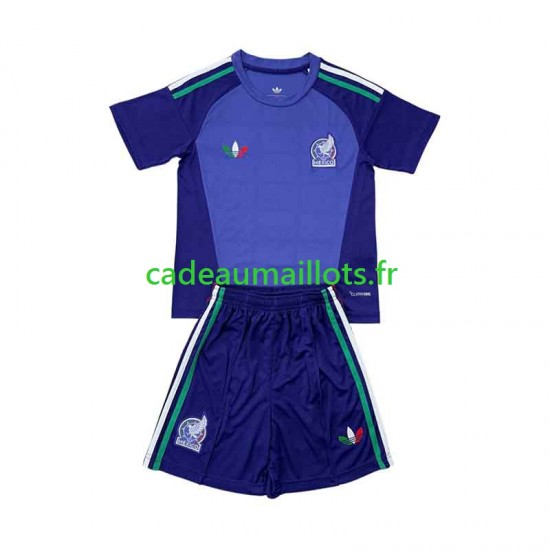 Mexique Maillot avec flocage Gardien Extérieur 2026 ,Tenue Enfant MC