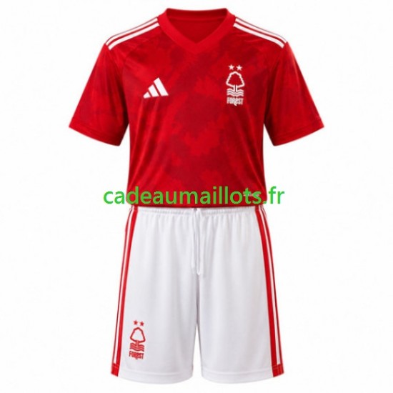 Nottingham Forest Maillot avec flocage Domicile 2026-2027 ,Tenue Enfant MC