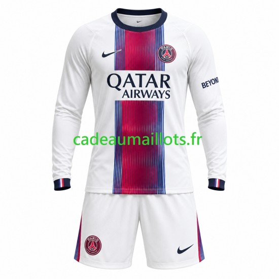 Paris Saint-Germain Maillot avec flocage Extérieur 2026-2027 ,Tenue Enfant ML