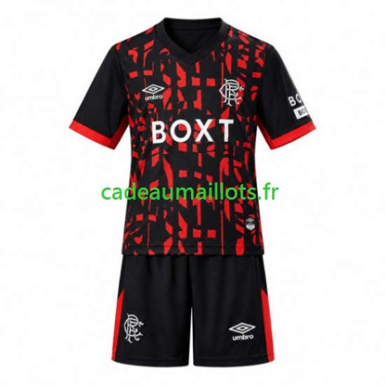 Rangers Maillot avec flocage 3ème 2026-2027 ,Tenue Enfant MC