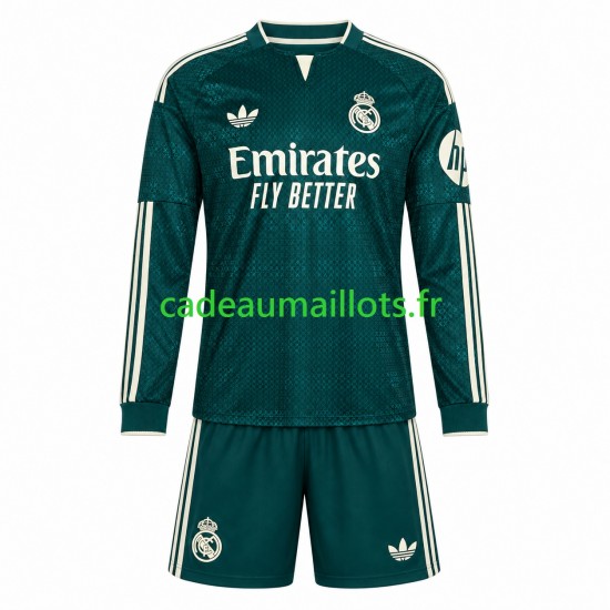 Real Madrid Maillot avec flocage Extérieur 2026-2027 ,Tenue Enfant ML