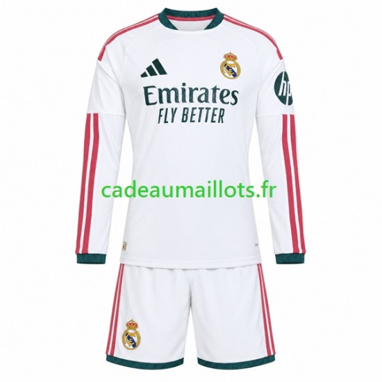 Real Madrid Maillot avec flocage Domicile 2026-2027 ,Tenue Enfant ML