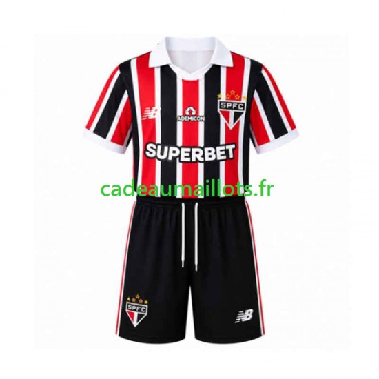 São Paulo Maillot avec flocage Extérieur 2026-2027 ,Tenue Enfant MC