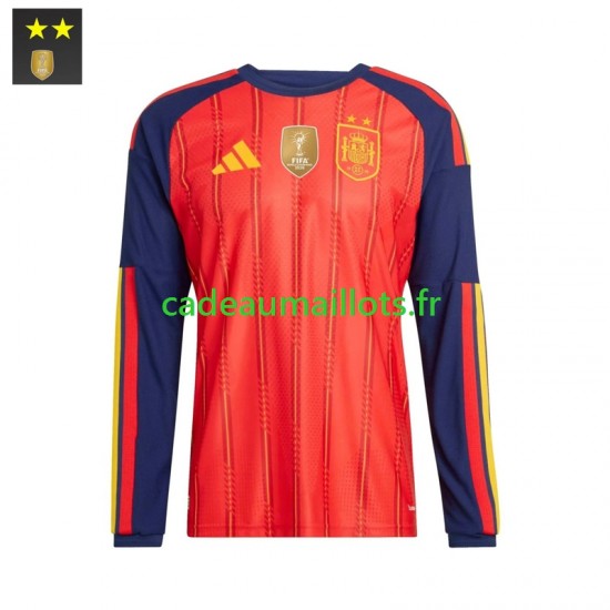 Espagne Maillot avec flocage Domicile 2026-2027 ,Homme ML