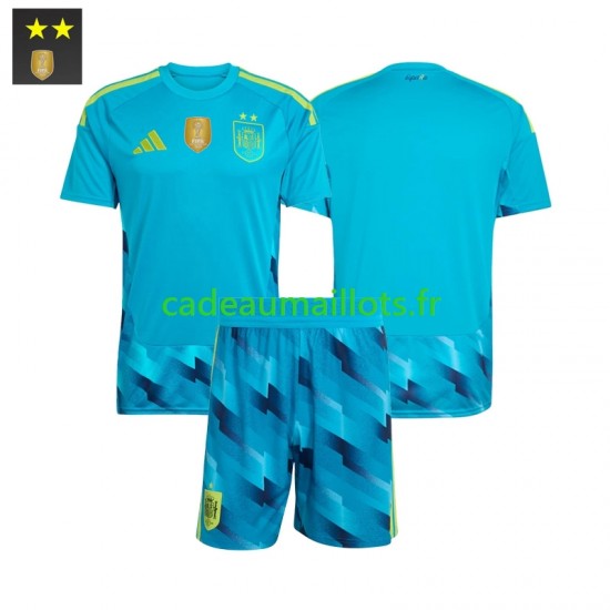 Espagne Maillot avec flocage Gardien Domicile 2026-2027 ,Tenue Enfant MC